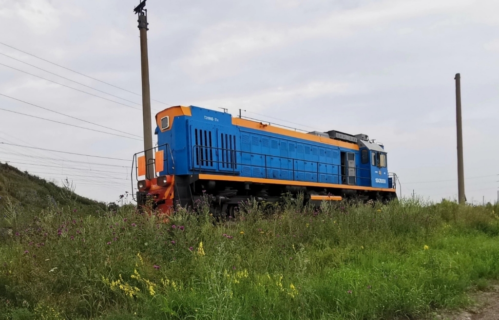 Западно-Сибирская железная дорога, № ТЭМ18Д-174 &mdash; 