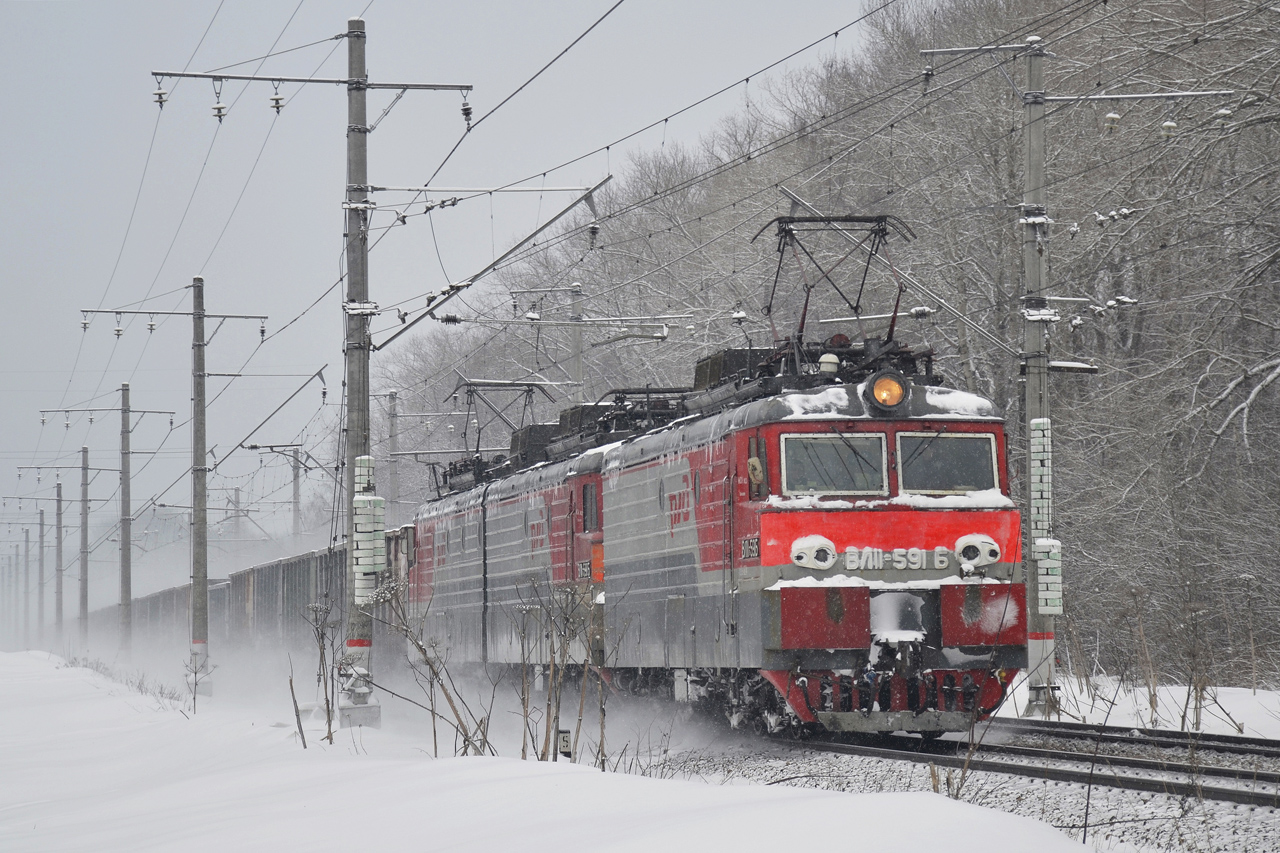 Московская железная дорога, № ВЛ11.8-591 — 