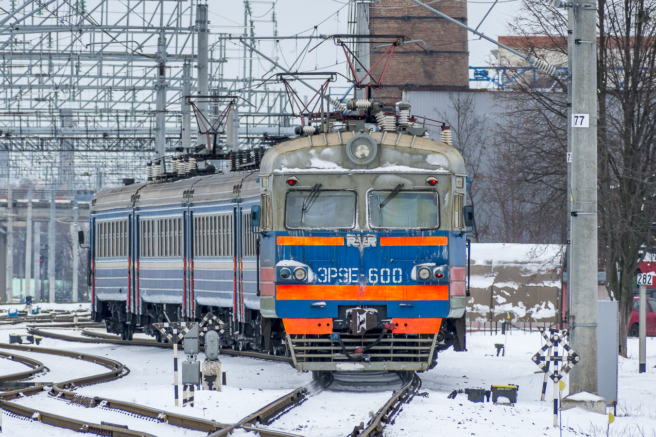 Белорусская железная дорога, № ЭР9Е-600 — 