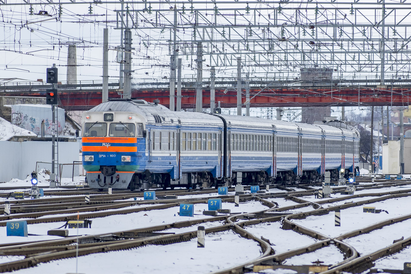 Белорусская железная дорога, № ДР1А-160 — 