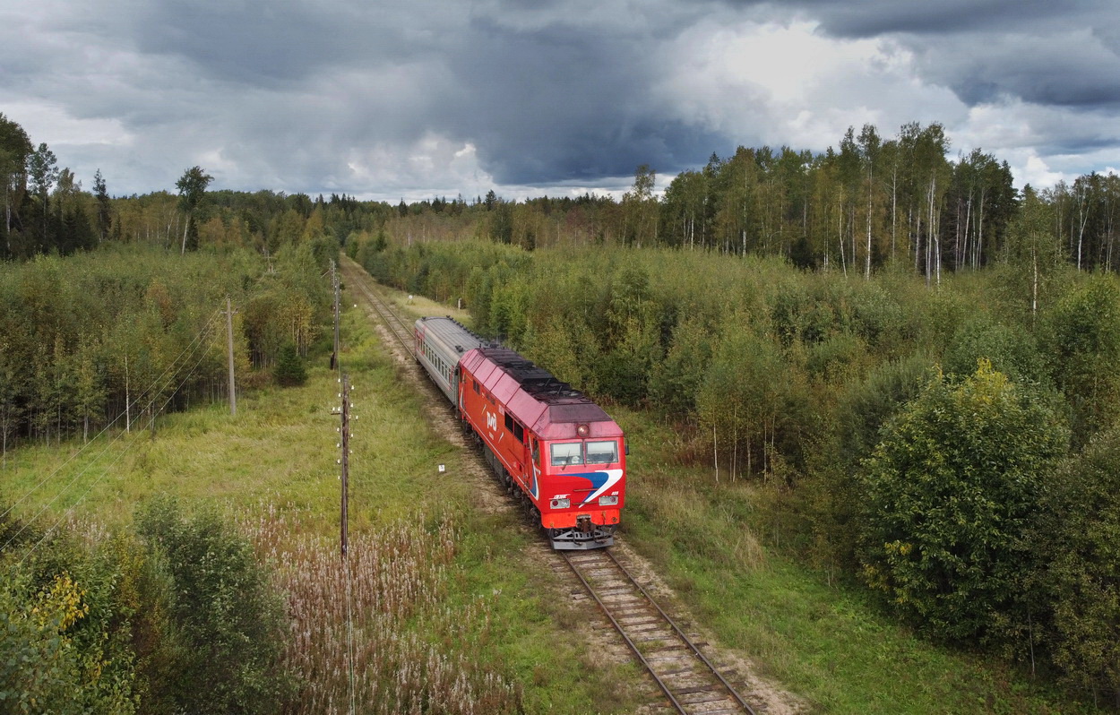 Октябрьская железная дорога, № ТЭП70БС-025 — 