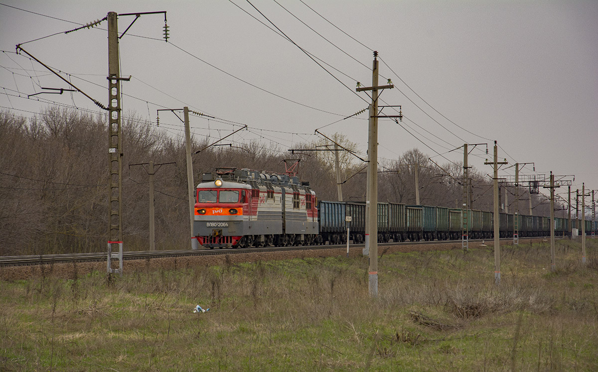 Северо-Кавказская железная дорога, № ВЛ80Т-2064 — 