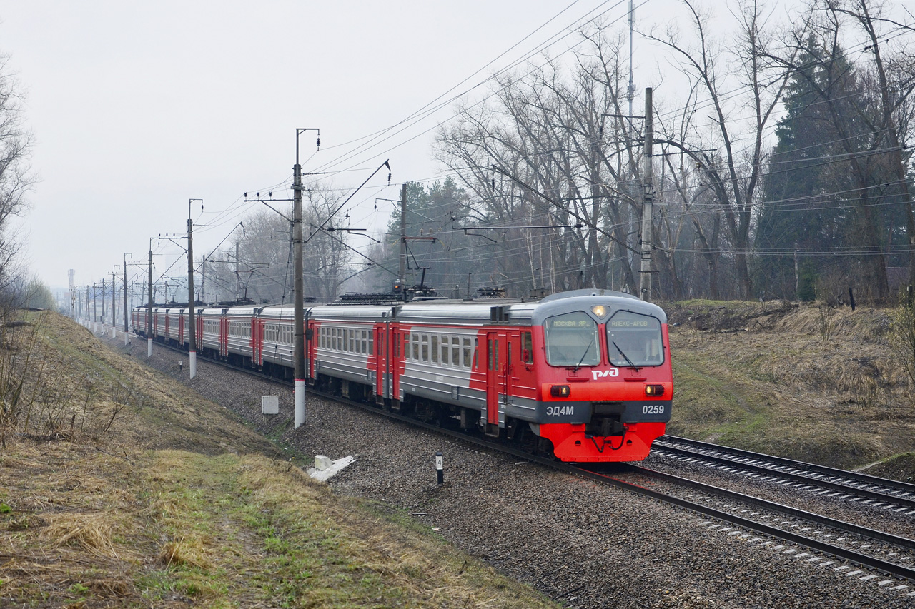 Московская железная дорога, № ЭД4М-0259 — 