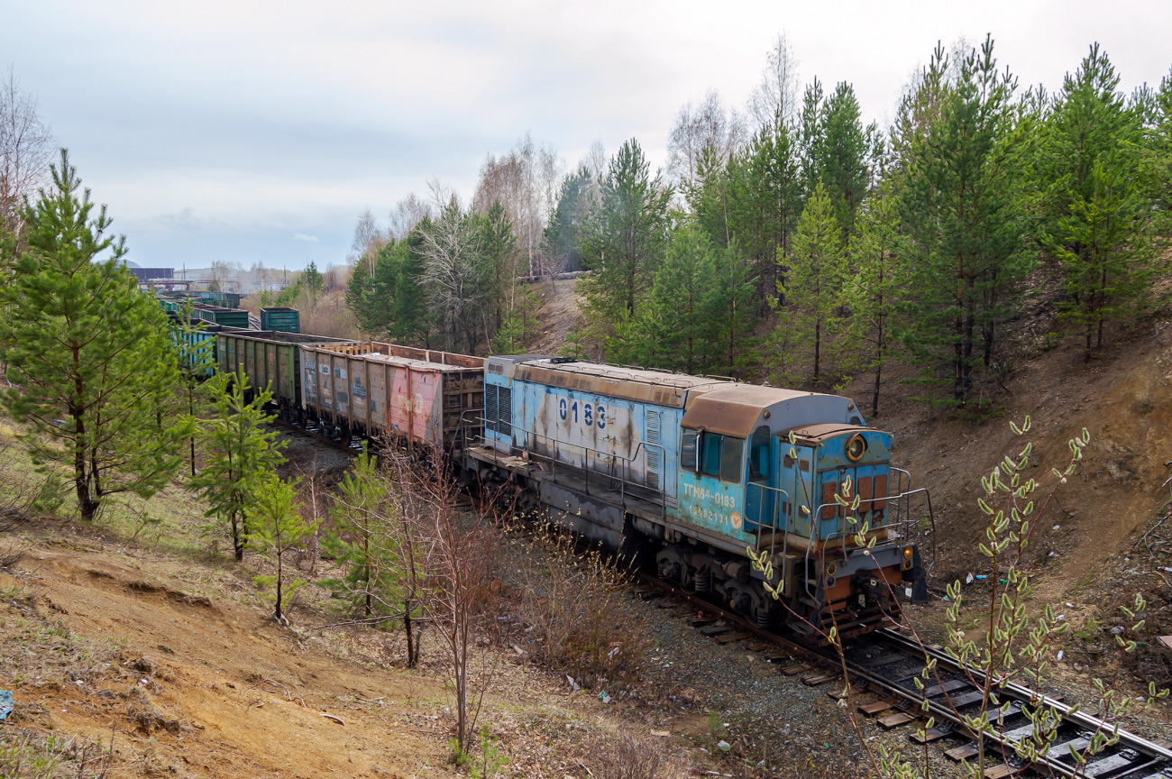 Свердловская железная дорога, № ТГМ6Д-0183 — 