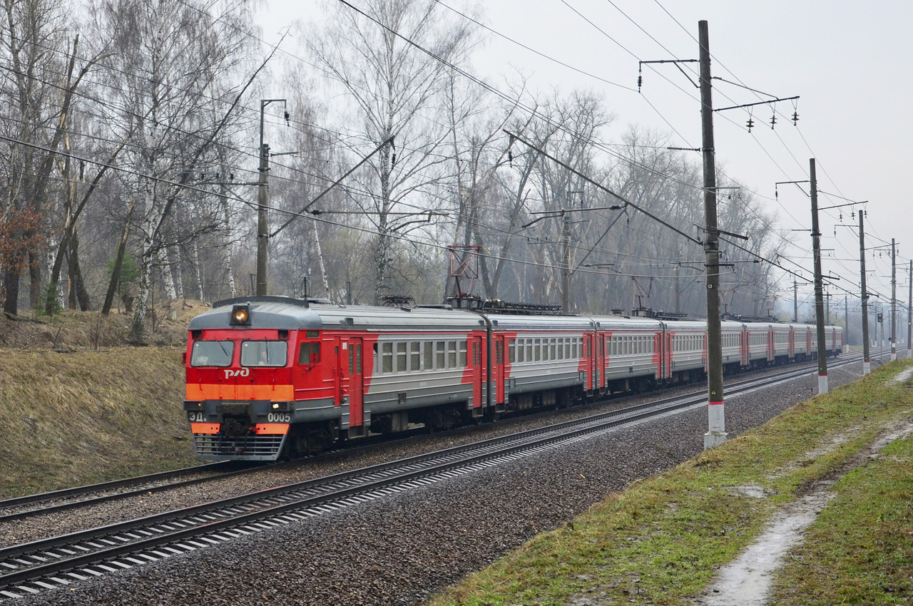 Московская железная дорога, № ЭД4-0005 — 