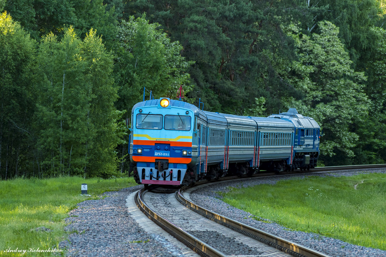 Белорусская железная дорога, № ДРБ1-091 — 