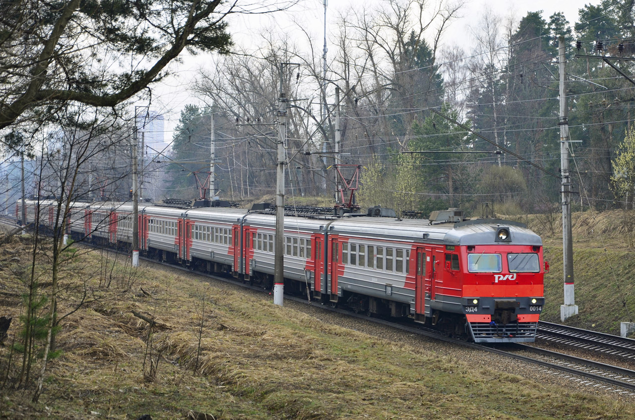 Московская железная дорога, № ЭД4-0014 — 