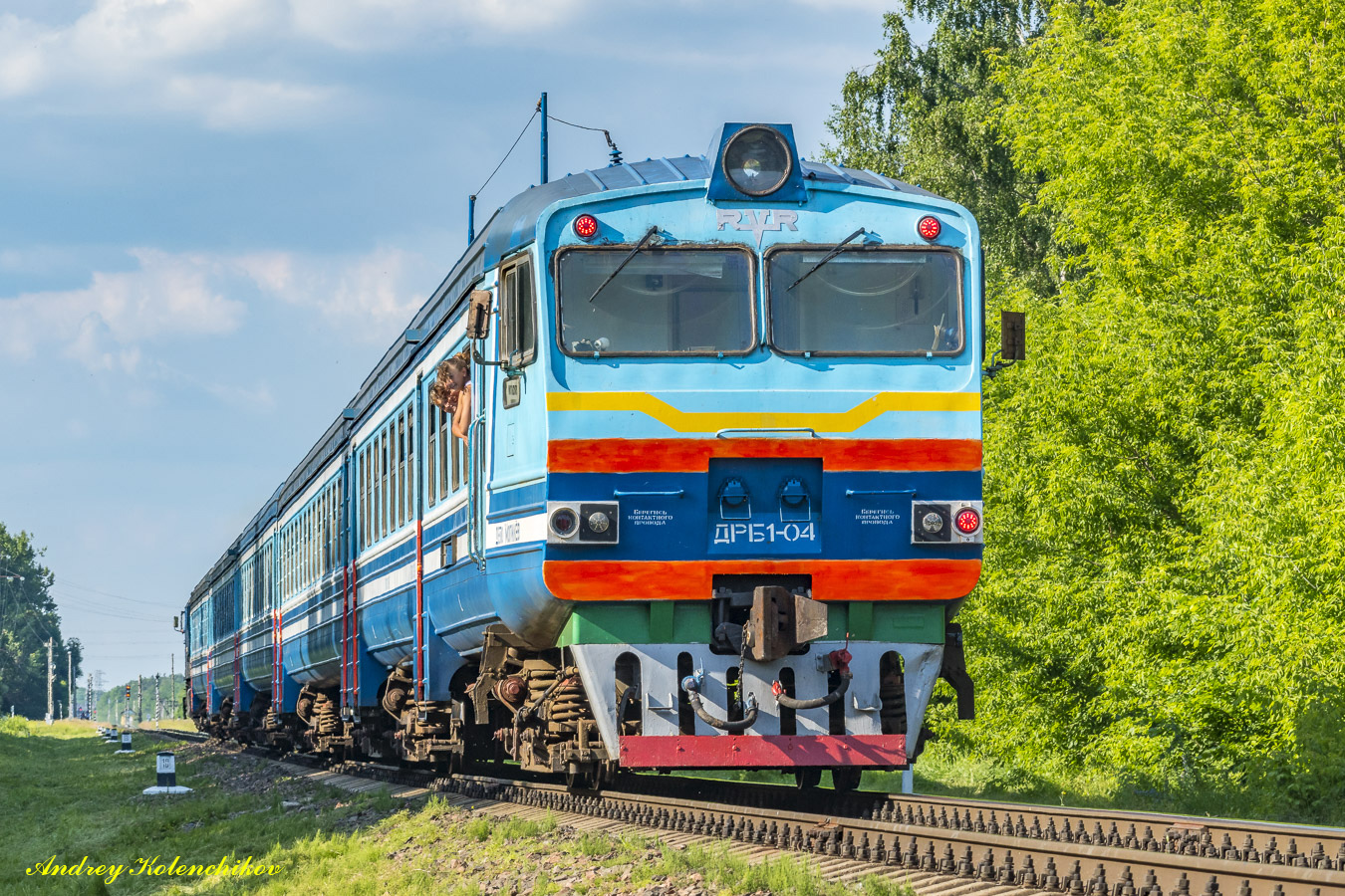 Белорусская железная дорога, № ДРБ1-04 — 