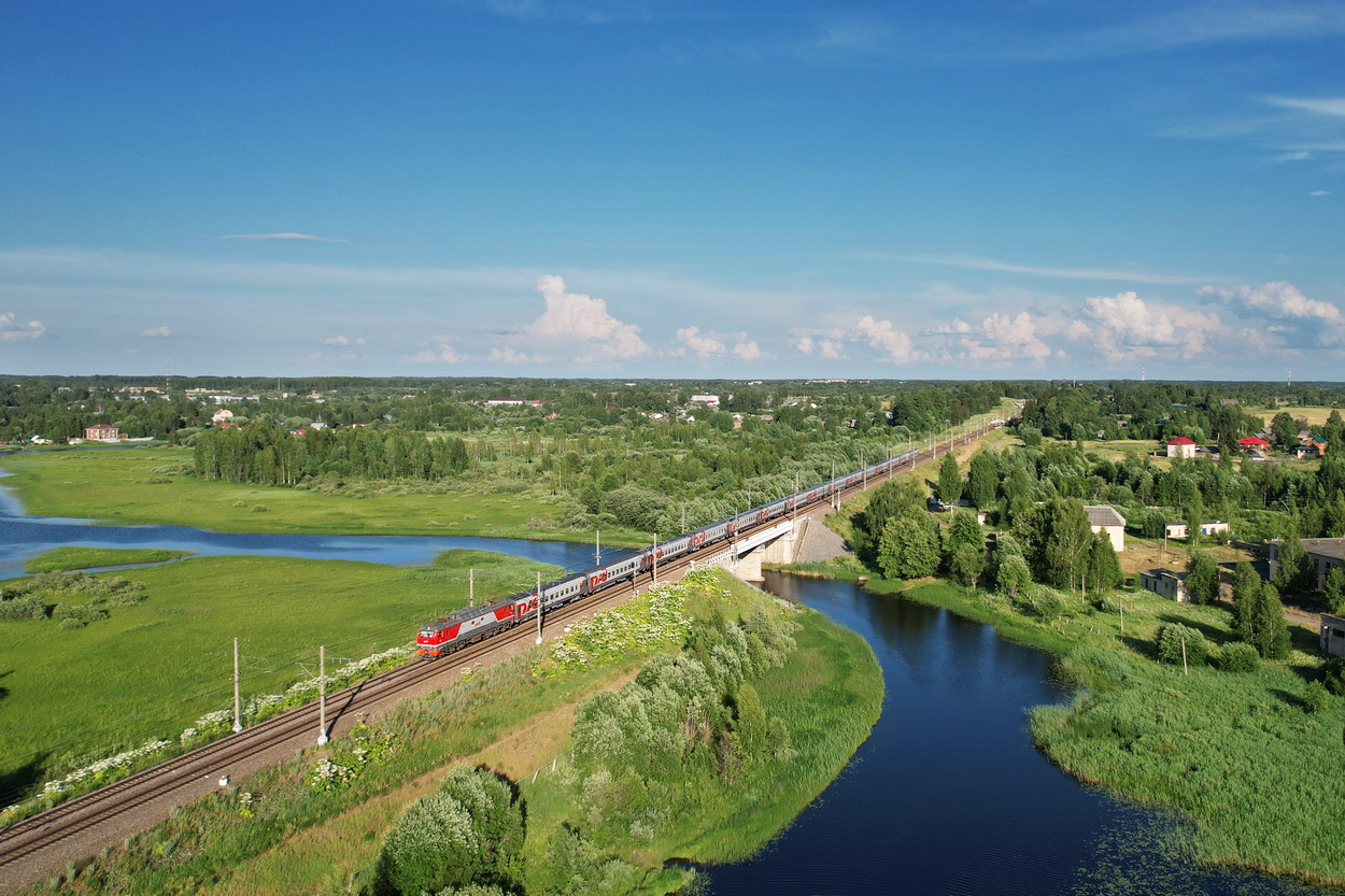 Октябрьская железная дорога, № ЭП2К-157 — 